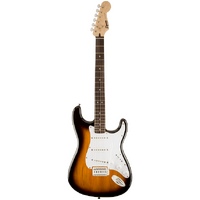 Fender Squier Bullet SSS Stratocaster Electric Guitar - Brown Sunburst
