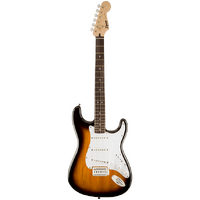 Fender Squier Bullet SSS Stratocaster Electric Guitar - Brown Sunburst