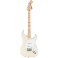 FENDER SQUIER AFFINITY SERIES STRATOCASTER OLYMPIC WHITE ELECTRIC GUITAR
