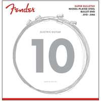 Fender 3250R Super Bullets Nickel Plated Steel Bullet End Electric Strings (10-46)