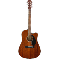 FENDER CD-60SCE DREADNOUGHT, ALL-MAHOGANY ACOUSTIC/ELECTRIC GUITAR