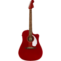 FENDER REDONDO CALIFORNIA PLAYER ACOUSTIC/ELECTRIC GUITAR - CANDY APPLE RED