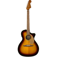 FENDER NEWPORTER PLAYER SUNBURST ACOUSTIC/ELECTRIC GUITAR