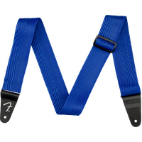 Fender Logo Polypro guitar Strap - Blue
