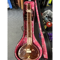 1950's SITAR WITH CASE - Made In India