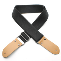 DSL COTTON GUITAR STRAP - BLACK