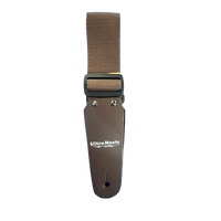 Guitar Strap - Polyester Webbing - BROWN