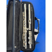 SECOND HAND STUDENT SILVER PLATED  FLUTE