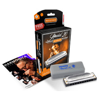 Hohner Progressive Series Special 20 Harmonica in the Key of D