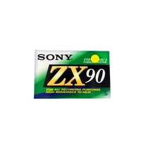 90 MIN BLANK HIGH PERFORMANCE AUDIO CASSETTE TAPE