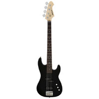 Aria STB-PJ Series Electric Bass Guitar - Black 