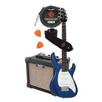 AROMA + TANGLEWOOD ELECTRIC GUITAR AND AMP PACKAGE DEAL - BLUE