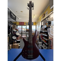 SECOND HAND IBANEZ SR505L LEFT HAND 5 STRING BASS GUITAR