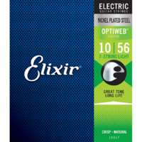 Elixir 19057 Optiweb 7-String Electric Light 10-56