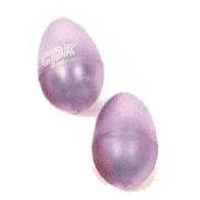EGG MARACAS - CLEAR PURPLE