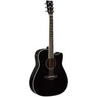 Yamaha FGX820C Black Acoustic/Electric Guitar