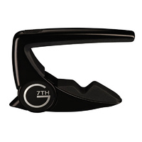 G7 Performance 2 Black Guitar  Capo