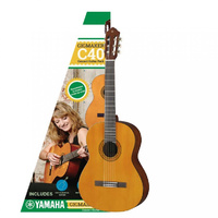 Yamaha C40 Gigmaker Classical Guitar Pack