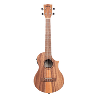 KALA Teak Tri-Top Tenor Ukulele w/ Cutaway & EQ