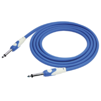 KIRLIN Light Gear LG-201 20ft Guitar Cable Blue