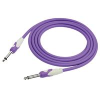 KIRLIN Light Gear LG-201 20ft Guitar Cable Purple