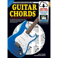 Progressive Guitar Chords Book/Online Video & Audio