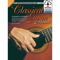 Progressive Classical Guitar Method Book/Online Video & Audio