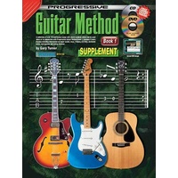 Progressive Guitar Method Book 1 Supplement Book/CD/DVD