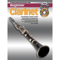Progressive Beginner Clarinet Book/CD/DVD