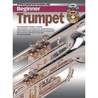 Progressive Beginner Trumpet  Book/CD/DVD