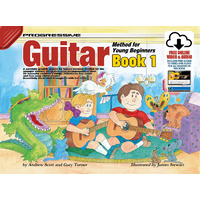 Progressive Guitar Method 1 for Young Beginners Book/Online Video & Audio