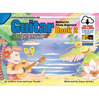 Progressive Guitar Method 2 for Young Beginners Book/Online Video & Audio