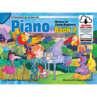 Progressive Piano Book 2 for Young Beginners Book/Online Video & Audio