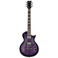 ESP LTD EC-256 Electric Guitar in See Thru Purple Burst
