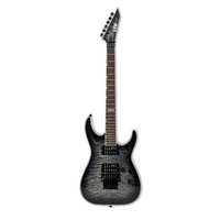 ESP LTD MH-230 QM FR Electric Guitar - Quilted Maple See Through Black Sunburst