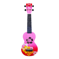 Mahalo Designer Series Soprano Ukulele - Hibiscus