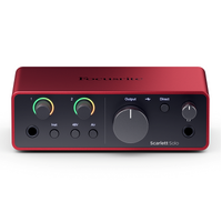FOCUSRITE Scarlett Solo Gen 4 USB Audio Interface