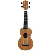 Mahalo MS1TBR Slimline Series Soprano Ukulele - Transparent Brown