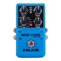NUX Mod Core Deluxe Modulation Effects Pedal
