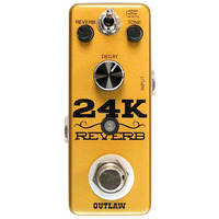   Outlaw Effects "24K" Reverb Pedal
