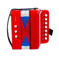 JUNIOR BUTTON / PIANO ACCORDION WITH HAND AND THUMB STRAPS - PA815R