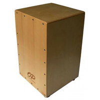 Opus Percussion Wooden Cajon in Birch with Deluxe Carry Bag