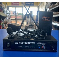 SECOND HAND WIRELESS LAPEL MICROPHONE SYSTEM - FITNESS AUDIO