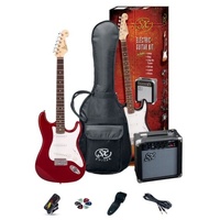SX SE1SKCAR ELECTRIC GUITAR + AMP PACKAGE