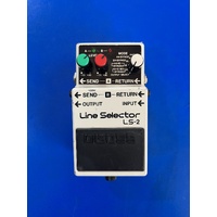 SECOND HAND BOSS LS-2 LINE SELECTOR GUITAR PEDAL