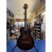 SECOND HAND IBANEZ AEGB24E ACOUSTIC/ELECTRIC BASS GUITAR