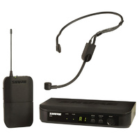 Shure BLX14/P31 Headworn Wireless System - PGA31 Headset in the M17 Frequency Band (662-686MHz)