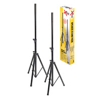 Xtreme SS262 Lightweight Aluminum Speaker Stands Pair W/Bag