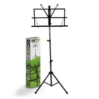 DCM BS01 Music Stand Black with Carry Bag