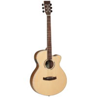 Tanglewood TDBTSFCEBW Discovery Exotic Black Walnut Acoustic/Electric Guitar